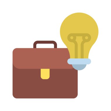 iş fikirleri simgesi, vektör illüstrasyonu                                                    