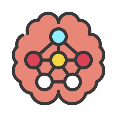 ağ simgesi, vektör illüstrasyonu basit tasarım