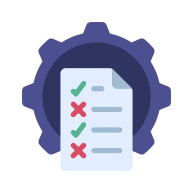 Görev Yönetimi vektör çizimi tasarımı 