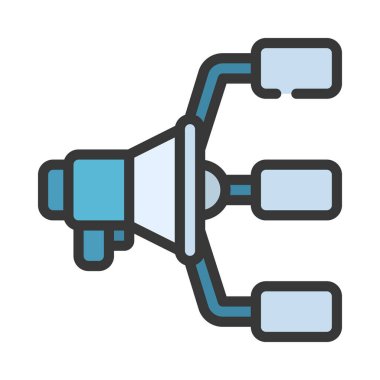 ağ simgesi, vektör illüstrasyonu basit tasarım