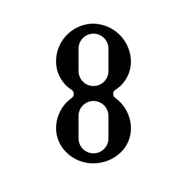 Sekiz Web simgesi vektör illüstrasyonu