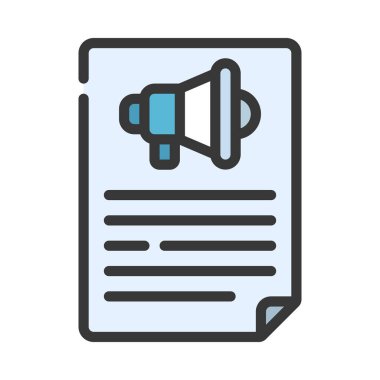 Pazarlama web simgesi, vektör illüstrasyonu                      