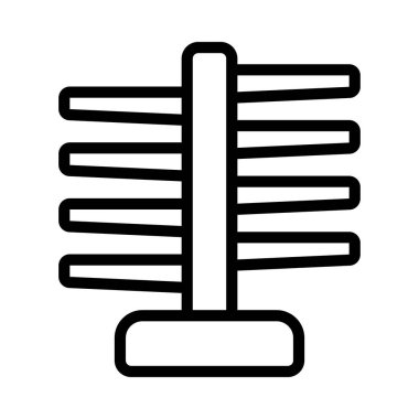 Dönen Kutup Web ikonu vektör çizimi alıştırması