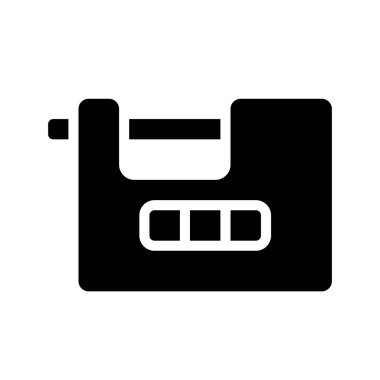 Kilit simgesi vektör illüstrasyon tasarımı