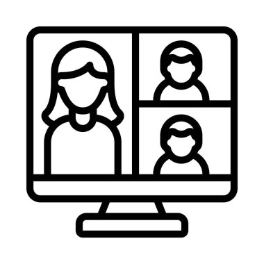 Simge vektör illüstrasyon tasarımı kullan