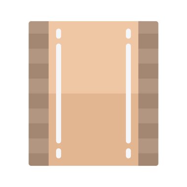 film düz simgesi, vektör illüstrasyonu 