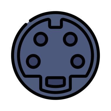 top ikon vektör illüstrasyonu