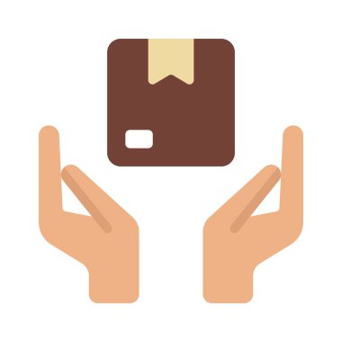 Ürün Sorumluluğu yassı simgesi, vektör illüstrasyonu 