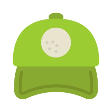 hat simgesi, vektör illüstrasyonu basit tasarım