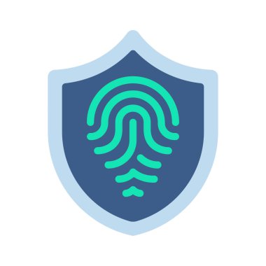 Kalkan basit kutsal kişilerin resmi, vektör çizim