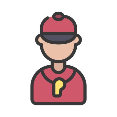 Koç Web simgesi vektör illüstrasyonu