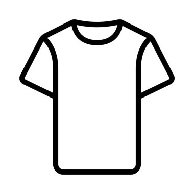 Kutu T-Shirt web simgesi vektör illüstrasyonu