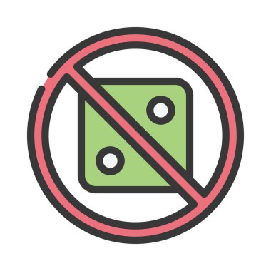 Kumar web simgesi vektör illüstrasyonu yok