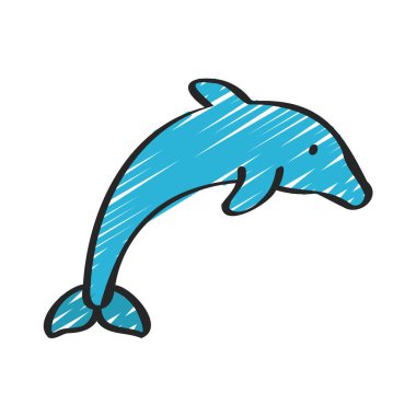 Yunus. Web simgesi vektör illüstrasyonu