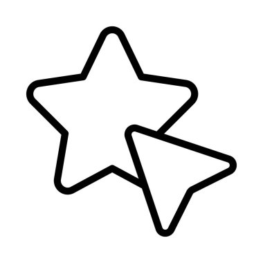 Yıldız Şekli ağ vektör illüstrasyonunu seçin