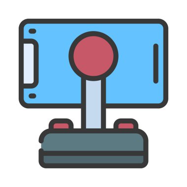 Mobil Joystick web simgesi vektör çizimi