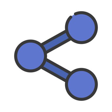 Web simge vektör çizim paylaşmak                       