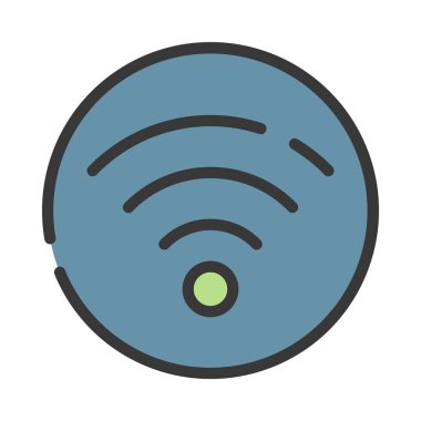 wifi işaret simgesi vektör illüstrasyonu