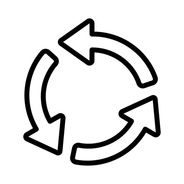 Arrow Circle web icon vector illustration