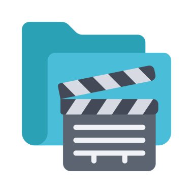 El çırpma Tahtası Dizini simgesi, vektör illüstrasyonu 