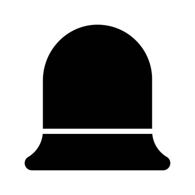 bildirim çanı simgesi, vektör illüstrasyonu basit tasarım