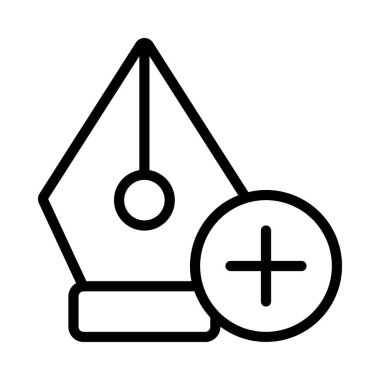 Sunucu Noktaları Web simgesi vektör illüstrasyonu Ekle