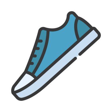 Antrenör web simgesi vektör illüstrasyonu