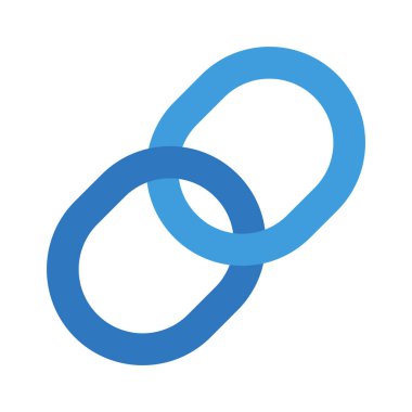 Hyperlink Links web simgesi vektör çizimi