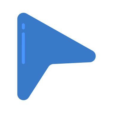  Ok Pointer ağ simgesi vektör illüstrasyonu