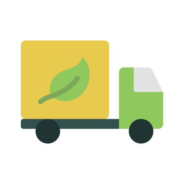 Çevre dostu ağ simgesi vektör illüstrasyonu