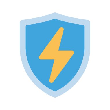 Güç Koruma Ağı vektör illüstrasyonu