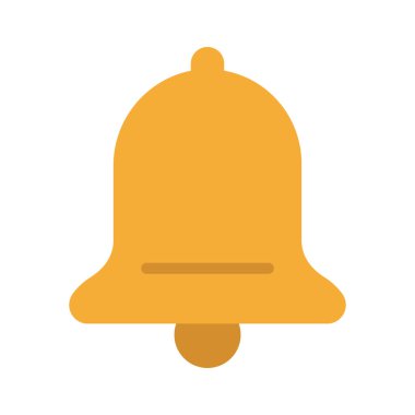 Kişisel ve ticari kullanım için Bell vektör simgesi bildirim