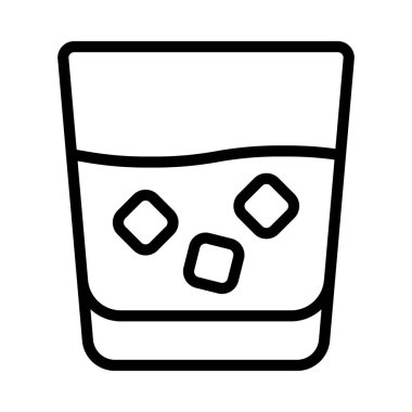 Tumbler Web simgesi vektör illüstrasyonunu iç