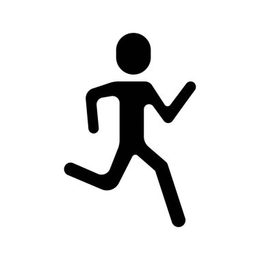 Çalışan Kişi Web simgesi vektör çizimi