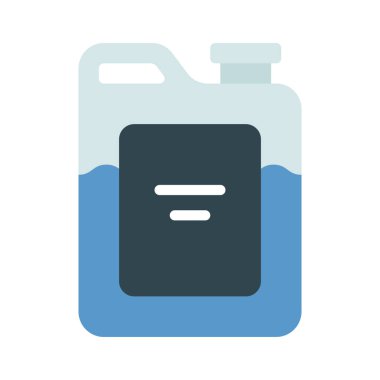 Su Kutusu ikon vektör illüstrasyonu