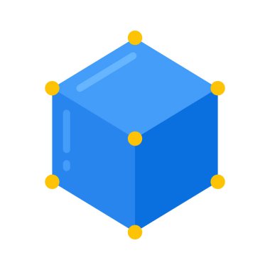 Üç Boyutsal Tasarım Web vektör çizimi