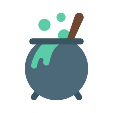 Kazan web simgesi vektör illüstrasyonu