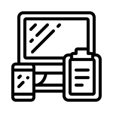 Serbest Araçlar Web simgesi vektör illüstrasyonu