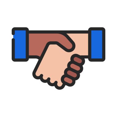 Tokalaşın. Web simgesi vektör illüstrasyonu