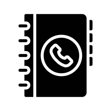 Rehber kitap simgesini, vektör çizim