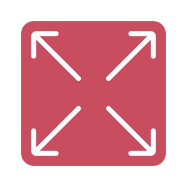 Kutu Okları ikon vektör illüstrasyonunu genişlet