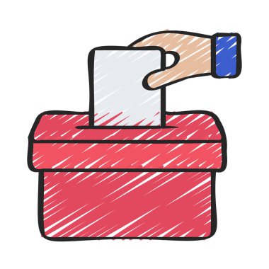 Seçimi Kutu Web simgesi vektör illüstrasyonuna yerleştir