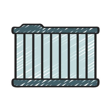 İntercool ağ simgesi vektör illüstrasyonu