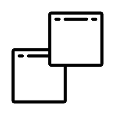 Katmanlar web simgesi vektör illüstrasyonu