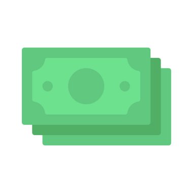 Not Yığını Web simgesi vektör çizimi