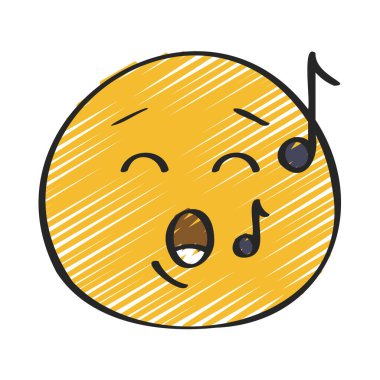 Islık çalan ağ simgesi vektör illüstrasyonu