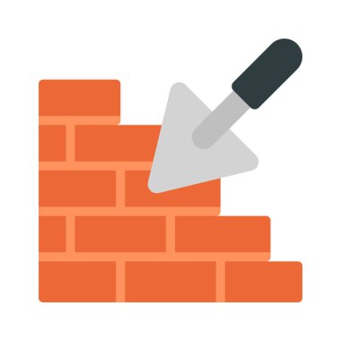 Brick Wall web simgesi vektör illüstrasyonuName