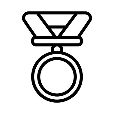 ödül madalya vektör ikonu tasarımı