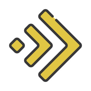 Diamond Arrow web simgesi vektör illüstrasyonunu böl