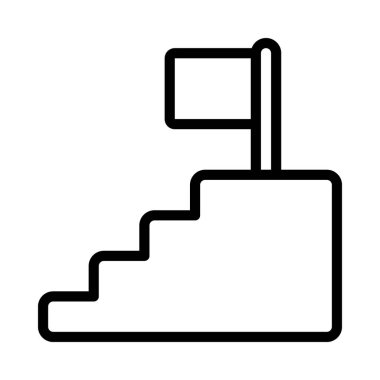 Kariyer Geliştirme web simgesi vektör çizimi